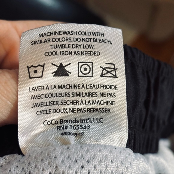 Scooby-Doo Checkered Men's Swim Trunks - Black and White - Picture 5 of 5